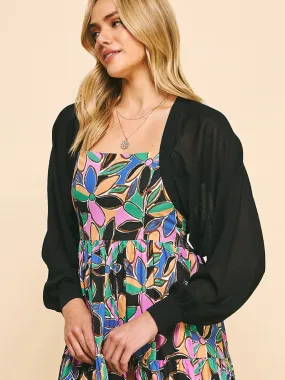 Belongs to Me Cardigan - Black