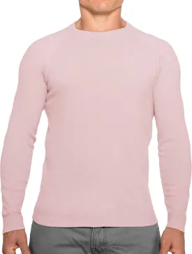 CC Perfect Slim Fit Crewneck Sweaters for Men | Lightweight Breathable Mens Sweater | Soft Fitted Pullover for Men