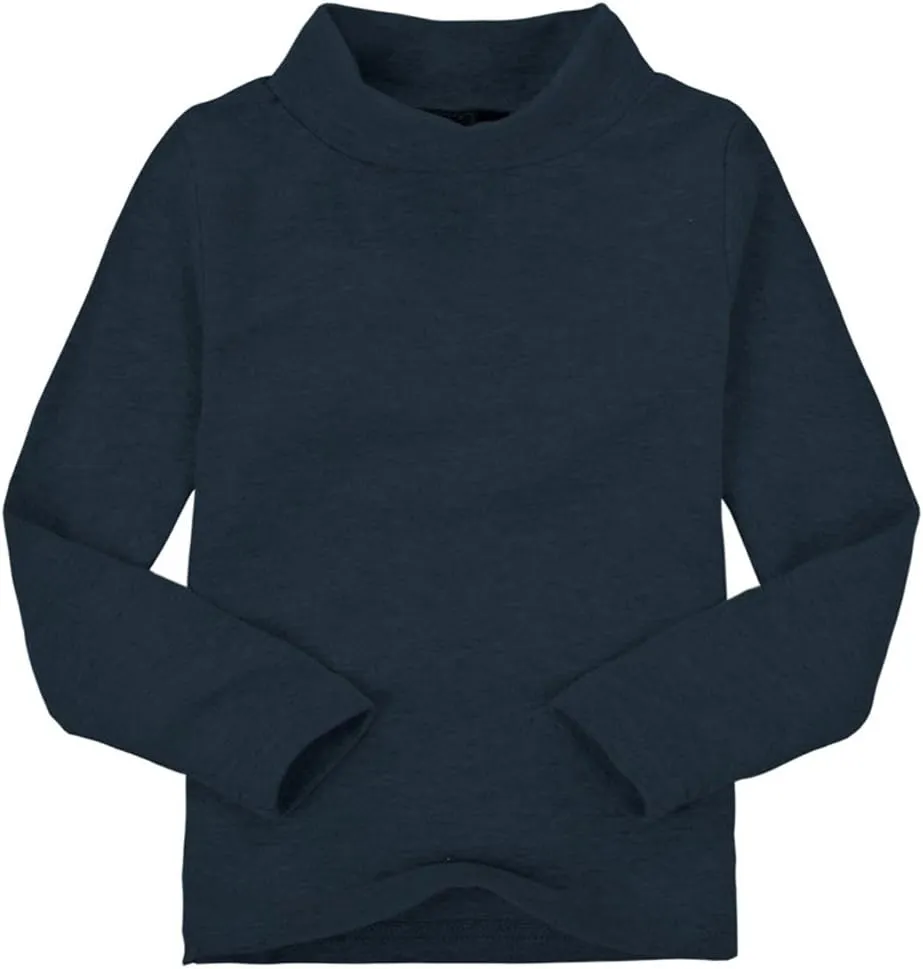 CuteOn Children Unisex Solid Color Kids School Uniform Long Sleeve Turtleneck T-Shirt