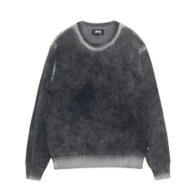 Faded Cotton Knit Crew