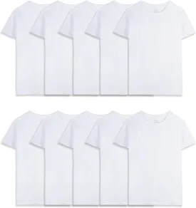 Fruit of the Loom Boys' Eversoft Cotton Undershirts, T Shirts & Tank Tops
