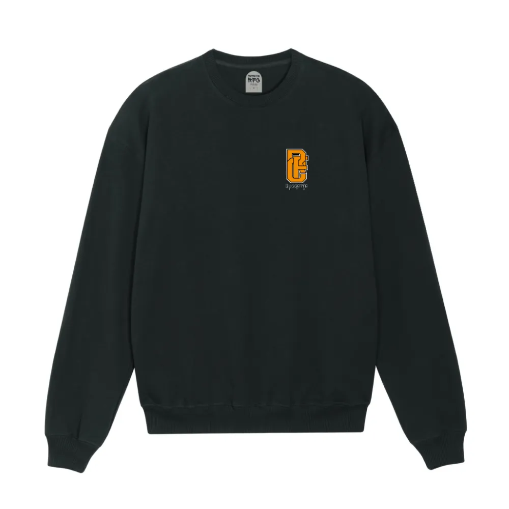 Here is an optimized title with modifiers for your e-commerce product: Cozy Girl Gang Graphic Crewneck Fleece Sweatshirt.