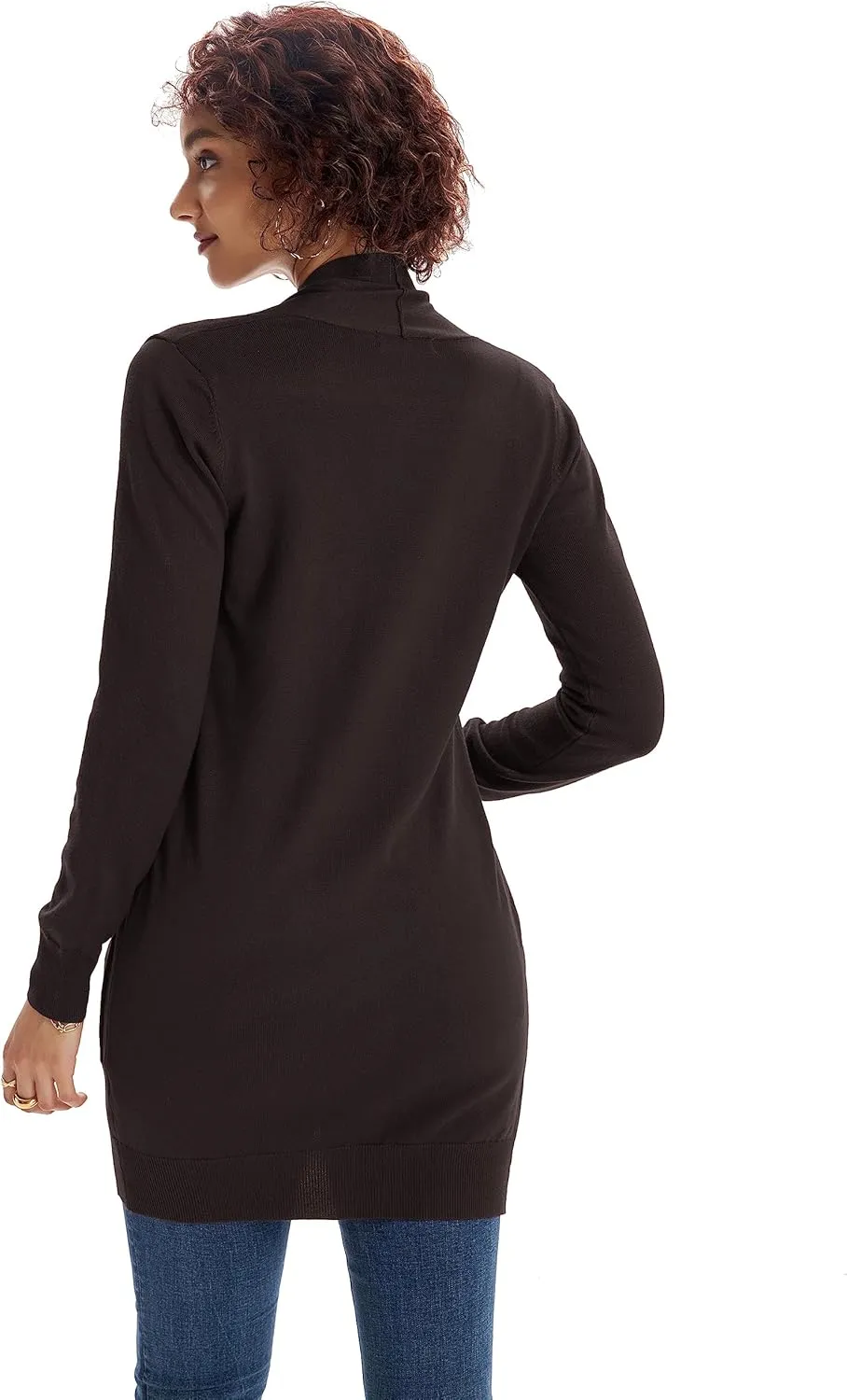 GRACE KARIN Women Lightweight Cardigan Sweaters with Pocket Long Sleeve Shrugs