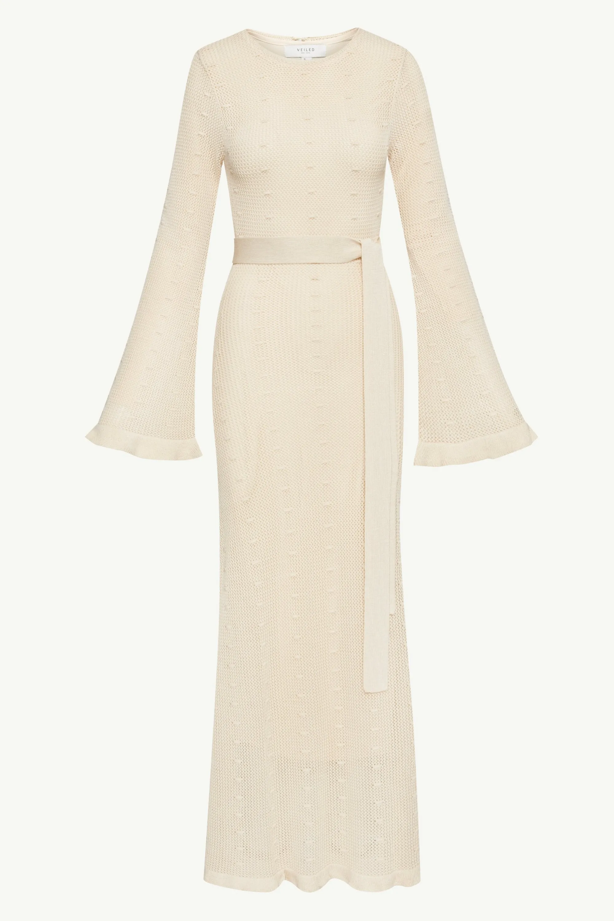 Leilani Crochet Maxi Dress - Off White