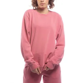 Made for The People Upcycled Crewneck Sweatshirt in Pink