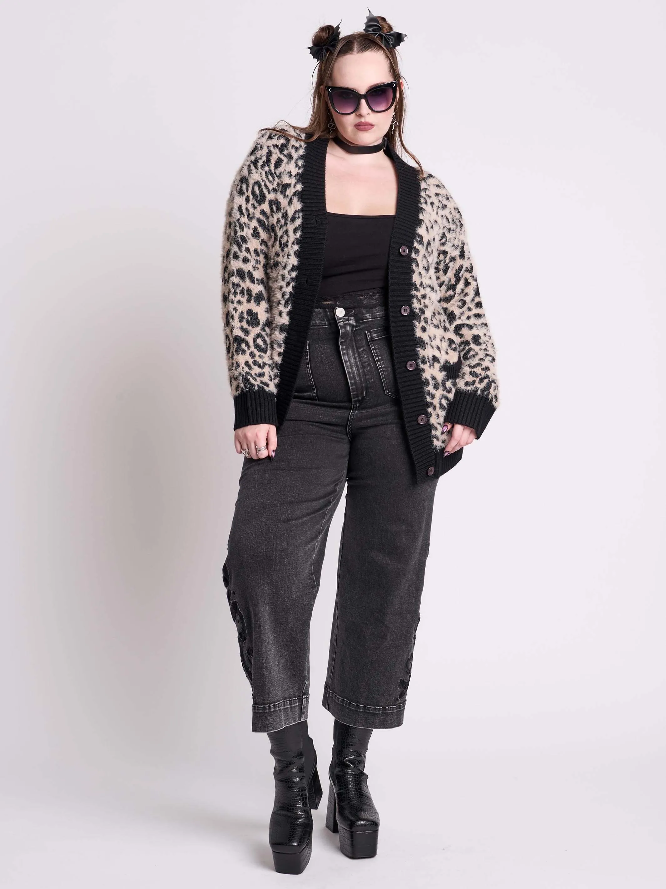 Stylish Punks Not Dead Cardigan