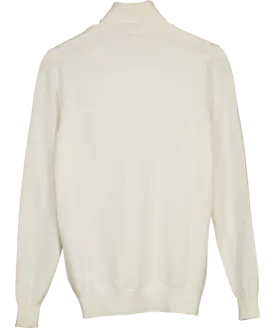 suitsupply Cream Off-white Merino Turtleneck UK S